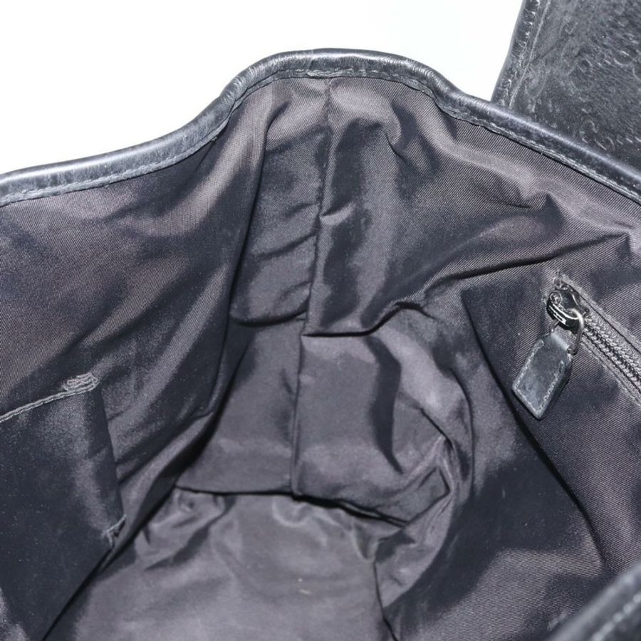 【日本直送】GUCCI GG帆布Guccissima WebSherry系列黑色皮革手提包 246067 正品 182188A-20