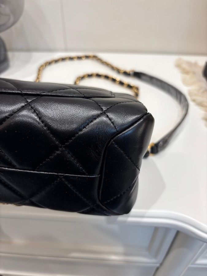 Chanel FLAP BAG AS3366 晶片-9