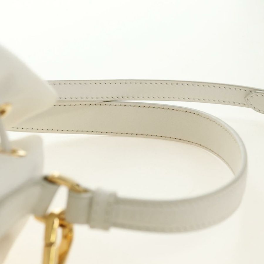 【日本直送】PRADA 藤編兩用白金手提包 正品 181826SM-13