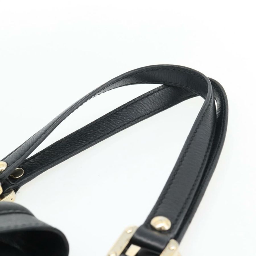 【日本直送】GUCCI GG帆布Guccissima托特包,黑色金色皮革款,貨號233607,正品編號182177V-7