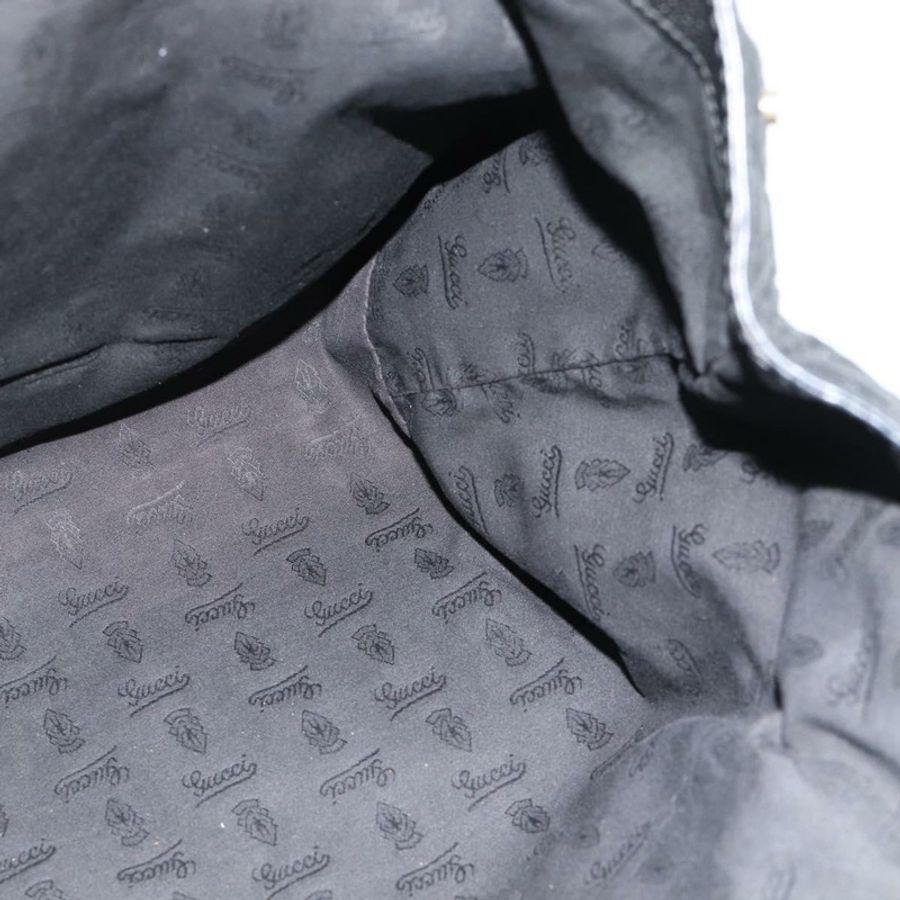 【日本直送】GUCCI GG帆布Guccissima托特包,黑色金色皮革款,貨號233607,正品編號182177V-17