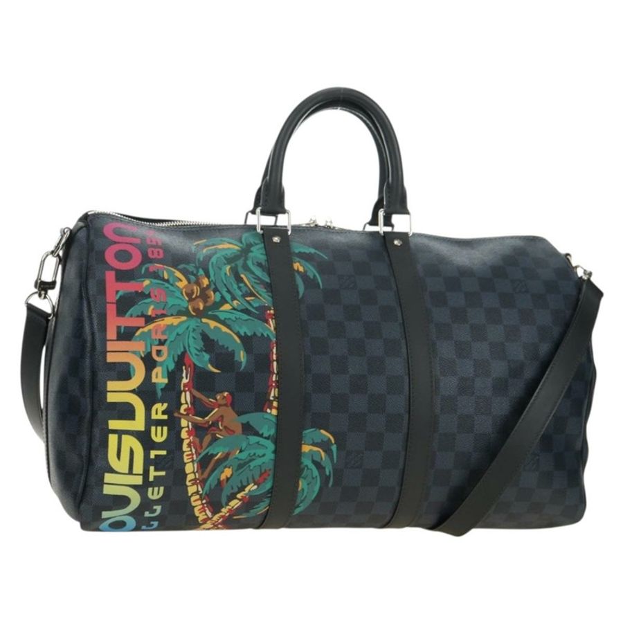 【日本直送】路易威登 Damier Cobalt Keepall Bandouliere 45 包 N50002 LV 正品 181958M-0