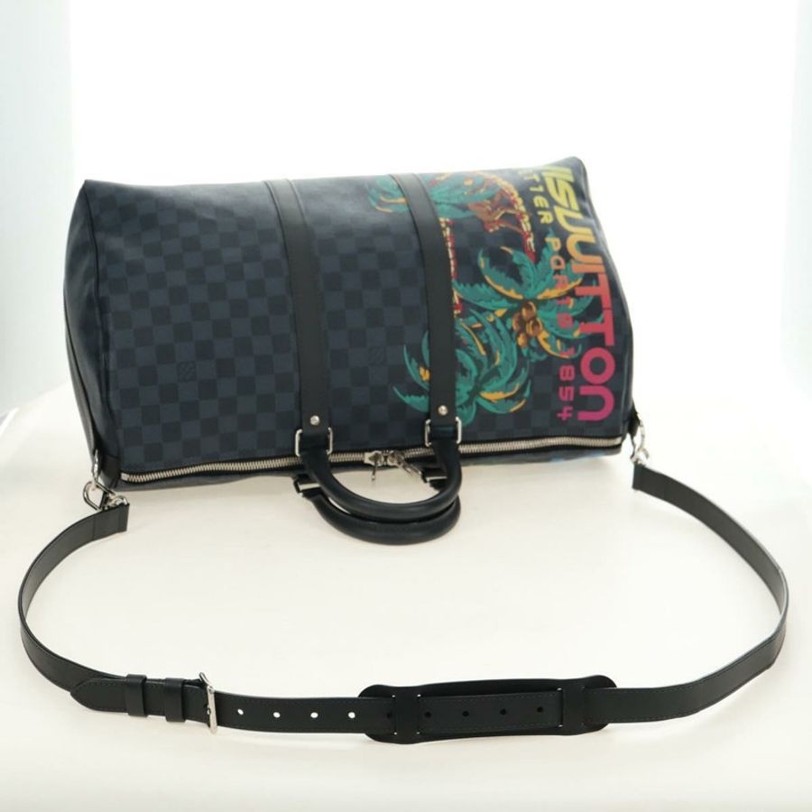 【日本直送】路易威登 Damier Cobalt Keepall Bandouliere 45 包 N50002 LV 正品 181958M-7