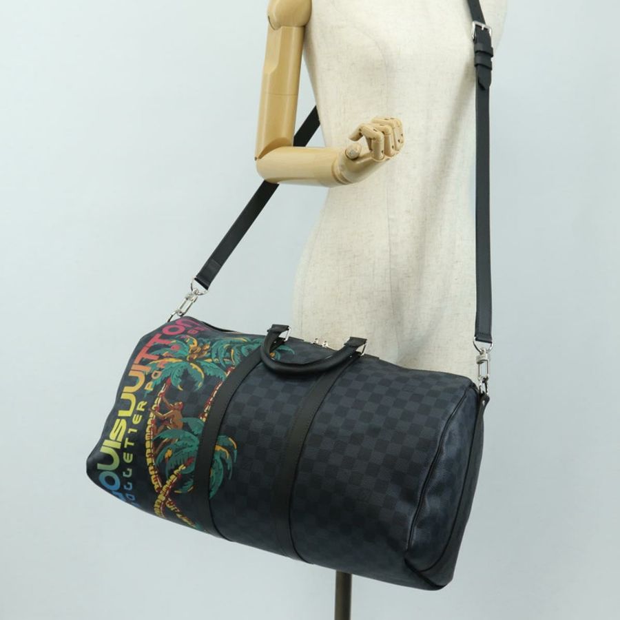【日本直送】路易威登 Damier Cobalt Keepall Bandouliere 45 包 N50002 LV 正品 181958M-36