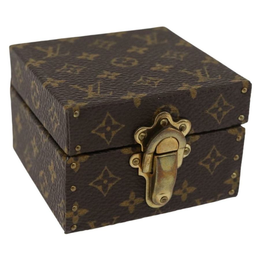 【日本直送】路易威登 Monogram Case Eccrine Declaration 珠寶盒 M21010 Auth 167372M-0