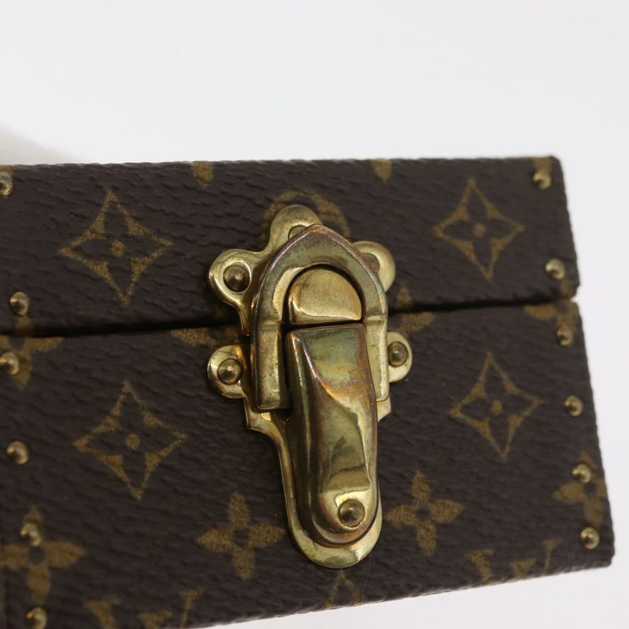 【日本直送】路易威登 Monogram Case Eccrine Declaration 珠寶盒 M21010 Auth 167372M-7