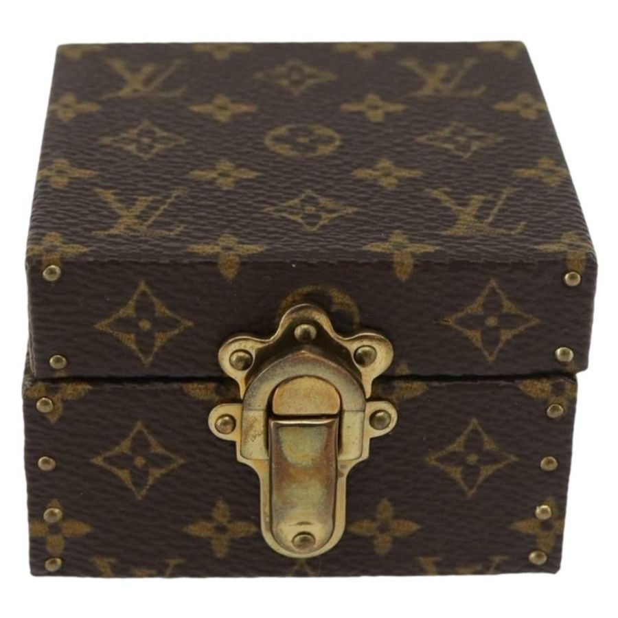 【日本直送】路易威登 Monogram Case Eccrine Declaration 珠寶盒 M21010 Auth 167372M-12
