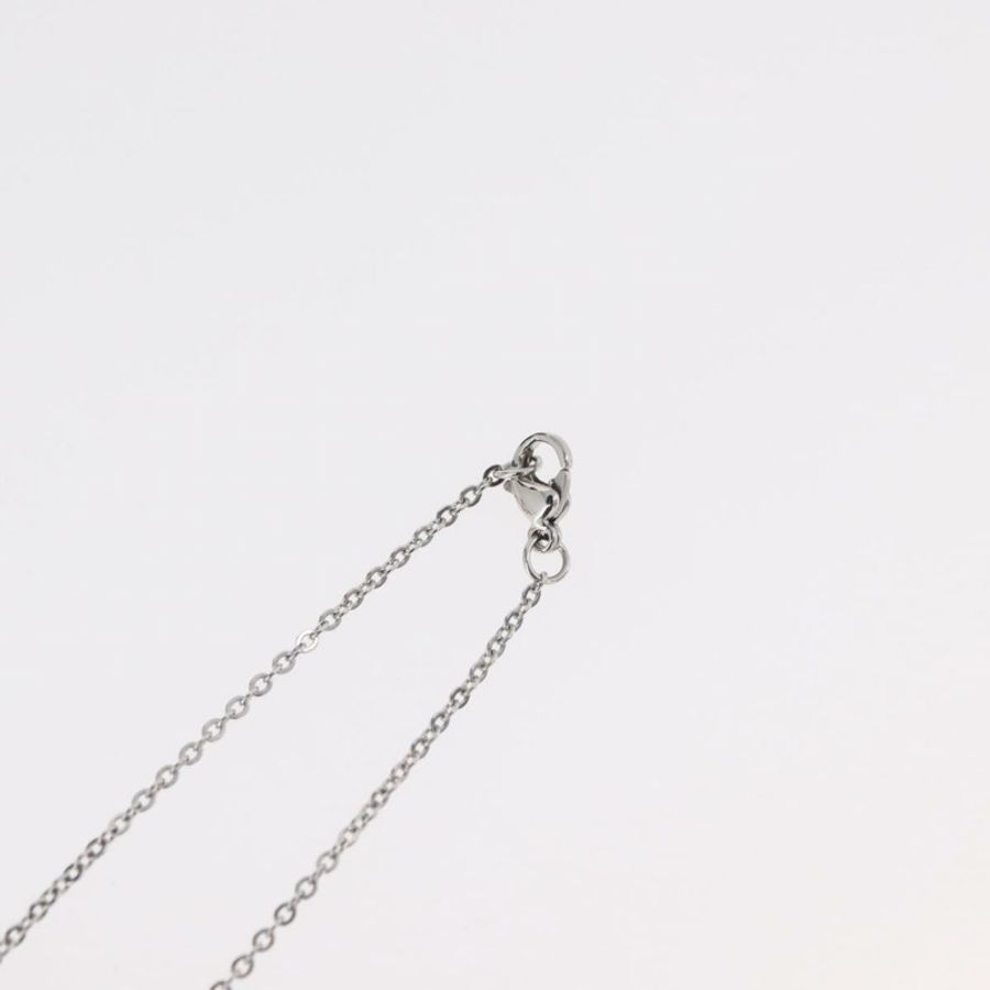 【日本直送】愛馬仕 Pop Ash H 項鍊 金屬 銀色 Auth 182551M-12