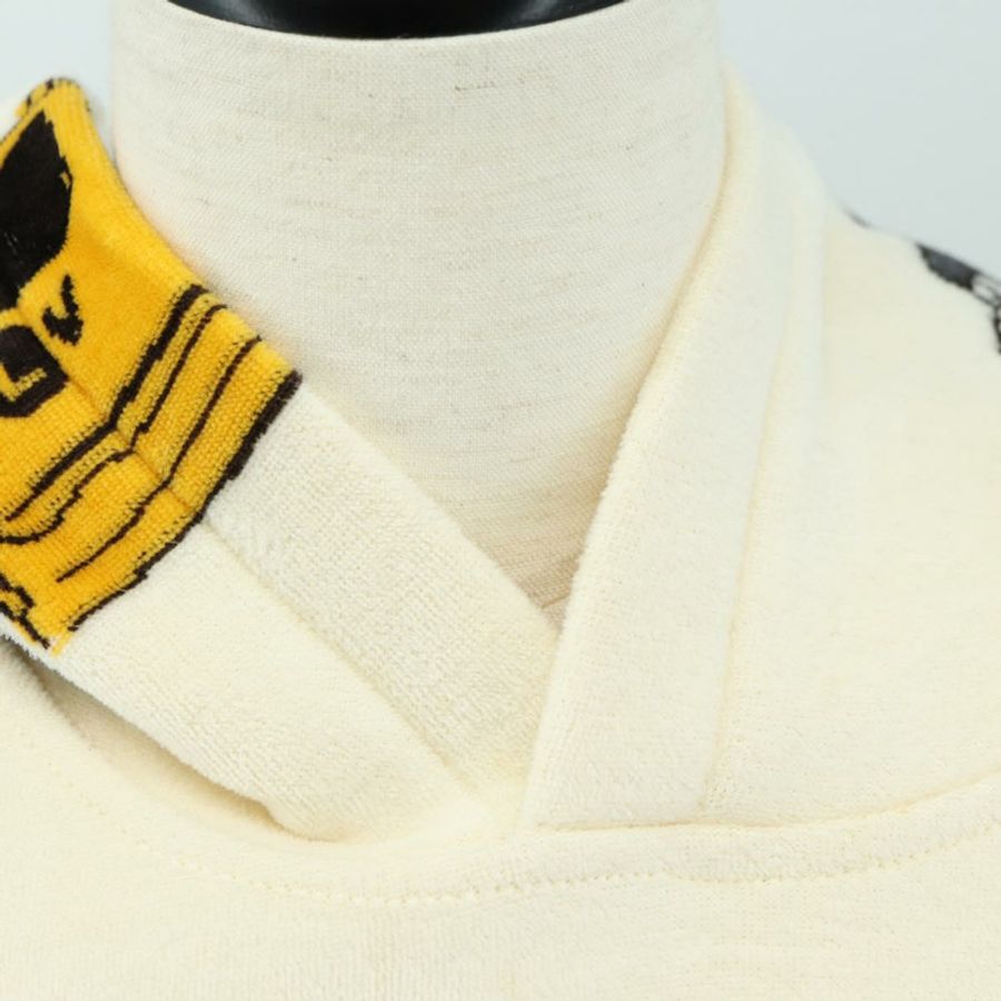 【日本直送】路易威登 (LOUIS VUITTON) 新款 Walkers 印花連帽衫 Virgil Abloh 棉質 M 象牙色 正品 182324SM-4