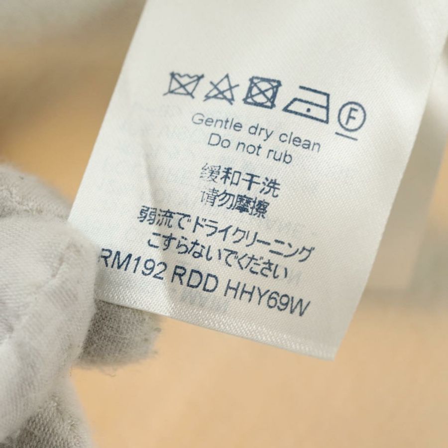 【日本直送】路易威登 (LOUIS VUITTON) 新款 Walkers 印花連帽衫 Virgil Abloh 棉質 M 象牙色 正品 182324SM-15