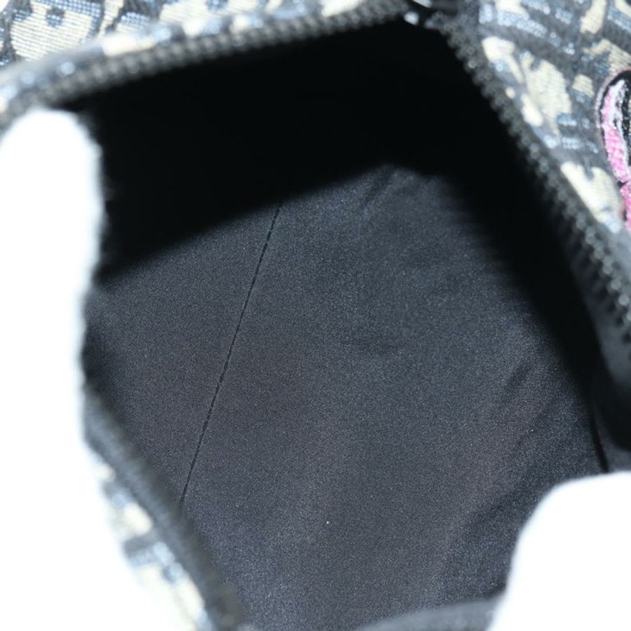 【日本直送】Christian Dior Trotter帆布斜紋兔迷你拉桿包 海軍藍 正品 182307SAM-10