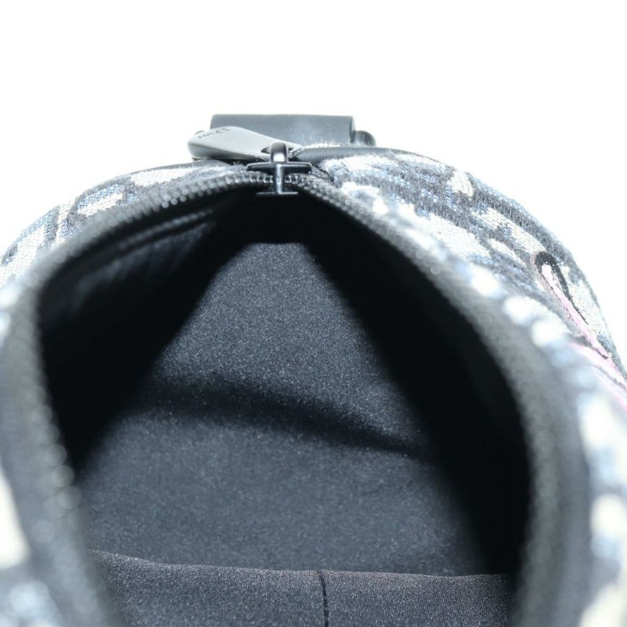 【日本直送】Christian Dior Trotter帆布斜紋兔迷你拉桿包 海軍藍 正品 182307SAM-21