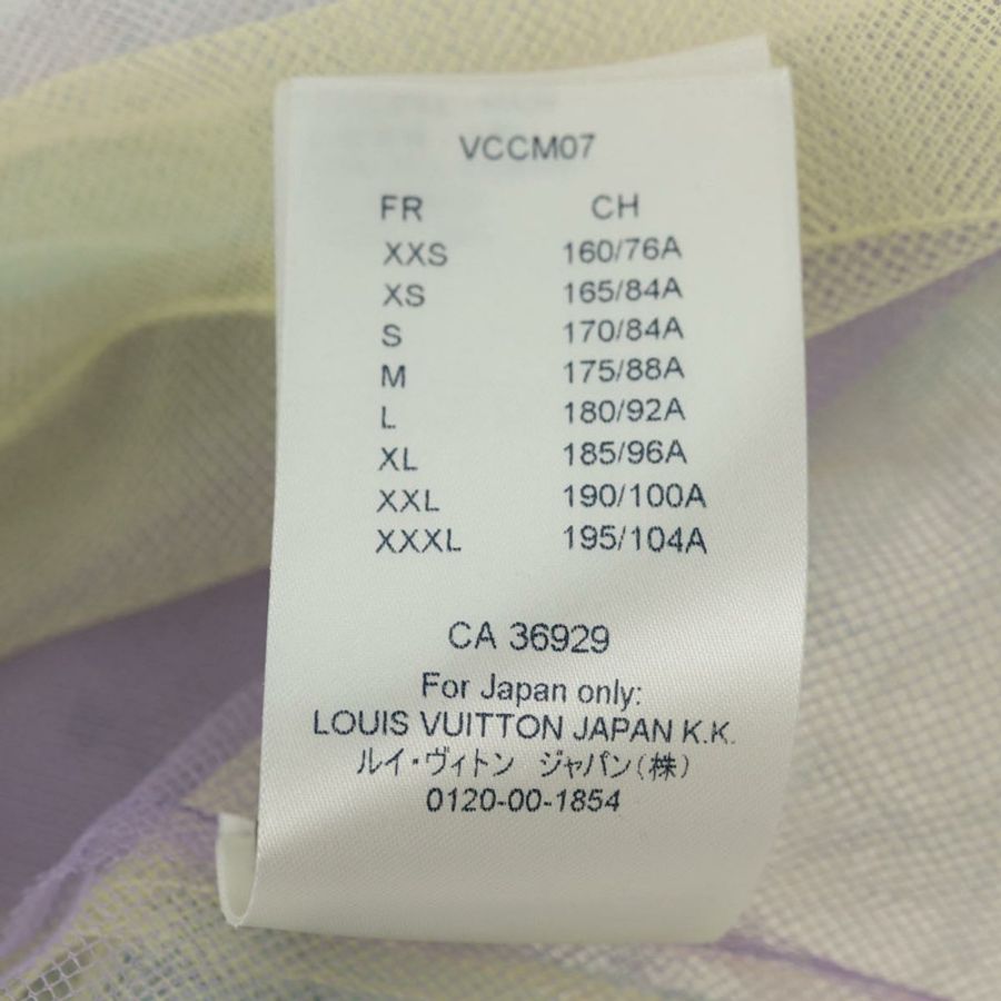 【日本直送】路易威登 (LOUIS VUITTON) 薄紗層疊T卹 尼龍 多色 RM201 LV Auth 182695M-12
