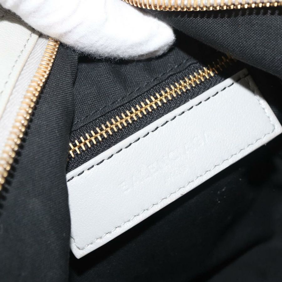 【日本直送】BALENCIAGA Edge Town 手提包 皮革 兩用 灰色/金色 390149 正品 182677SAM-20