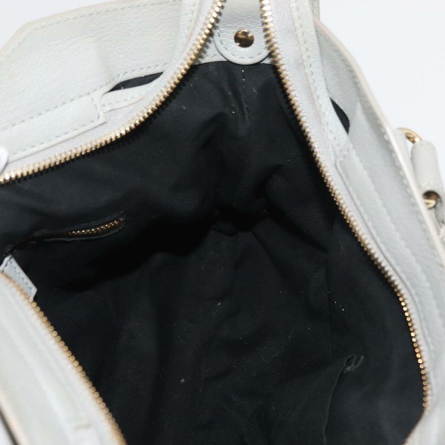 【日本直送】BALENCIAGA Edge Town 手提包 皮革 兩用 灰色/金色 390149 正品 182677SAM-21