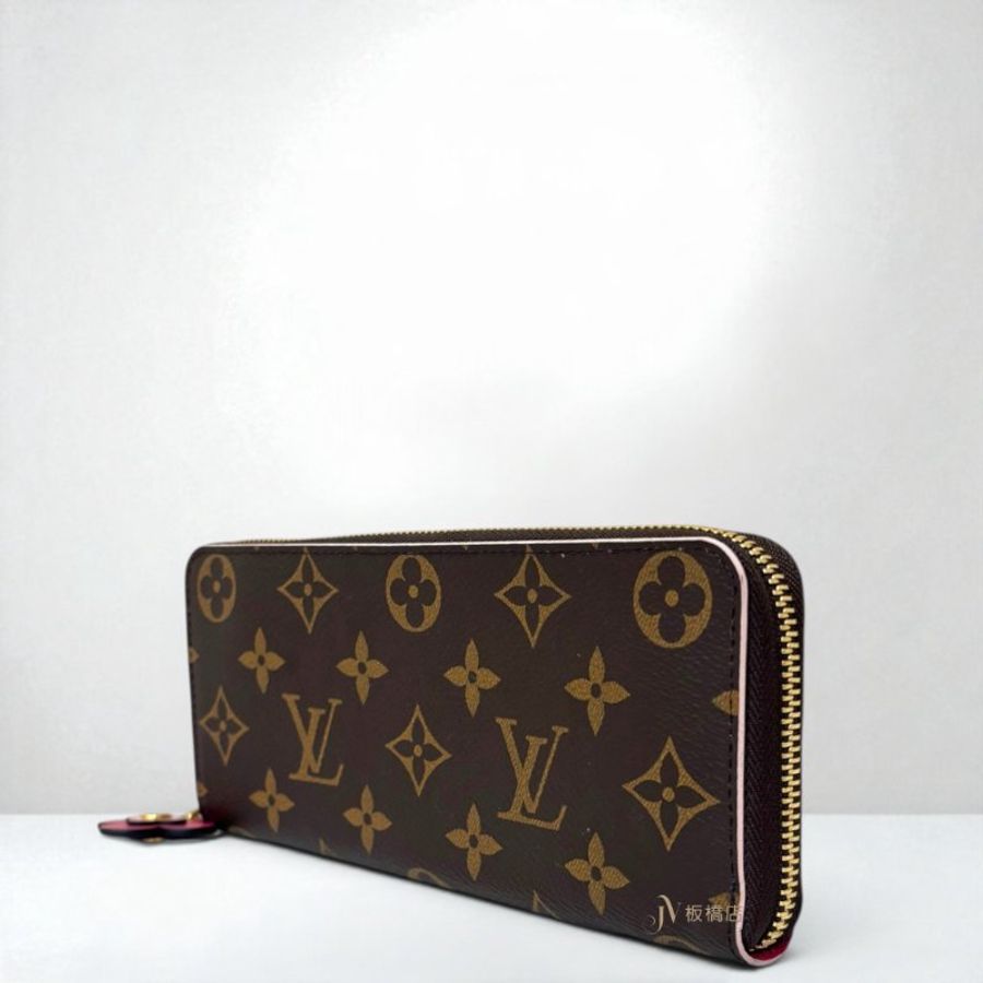 JS1523-LV CLEMENCE 原花花卉造型拉鍊長夾 M62940-3