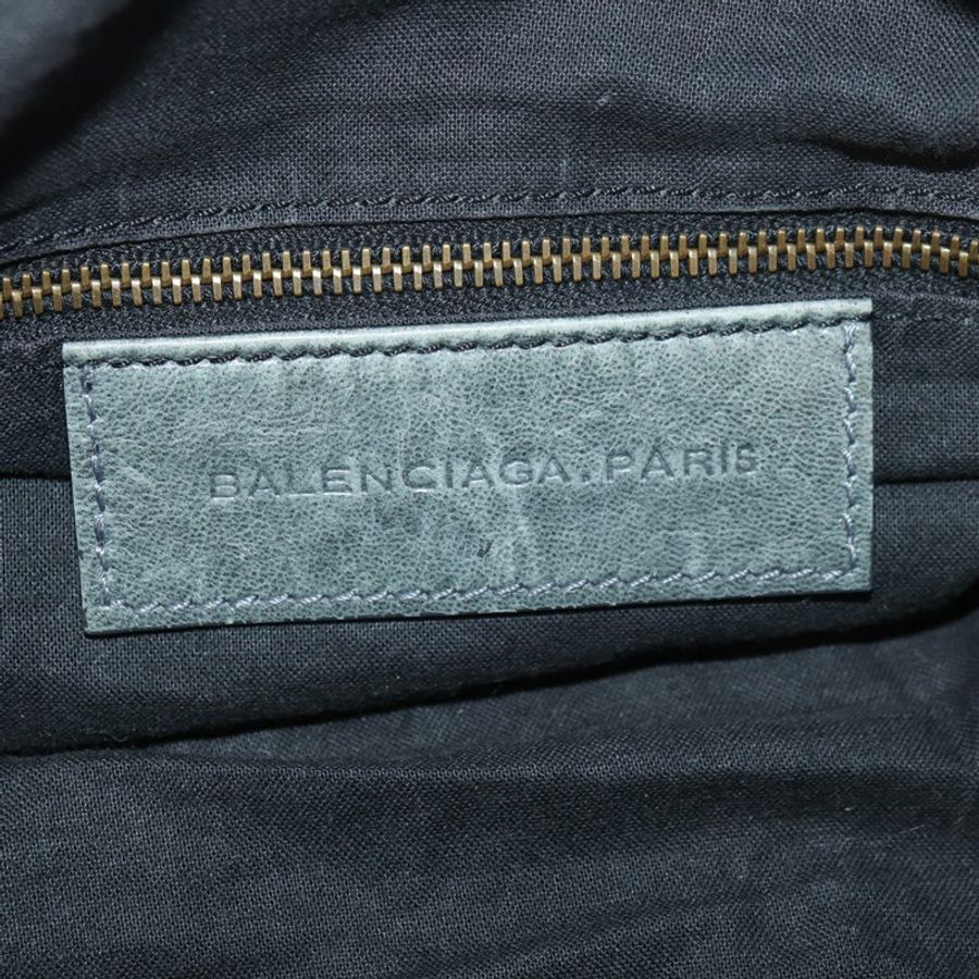 【日本直送】BALENCIAGA Zazigi 手提包 皮革 2way 綠色 128523 正品 182579V-24