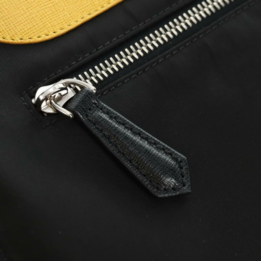 【日本直送】FENDI Monster Bugs 托特包 尼龍材質 黑色 銀色 正品 183030M-18