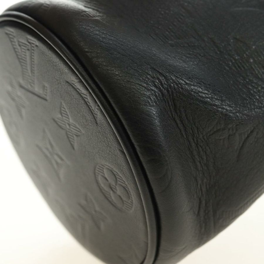 【日本直送】路易威登 Monogram Shadow Chalk Nanobag 手袋 黑色 M44628 LV 正品 182934SM-15