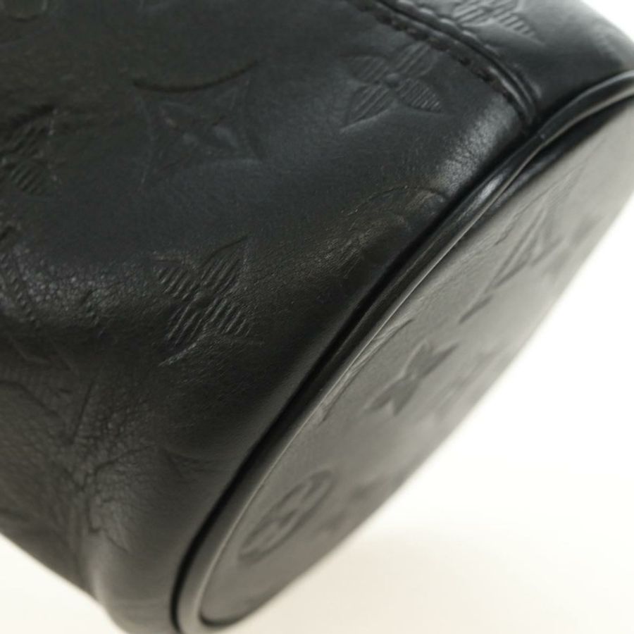 【日本直送】路易威登 Monogram Shadow Chalk Nanobag 手袋 黑色 M44628 LV 正品 182934SM-16