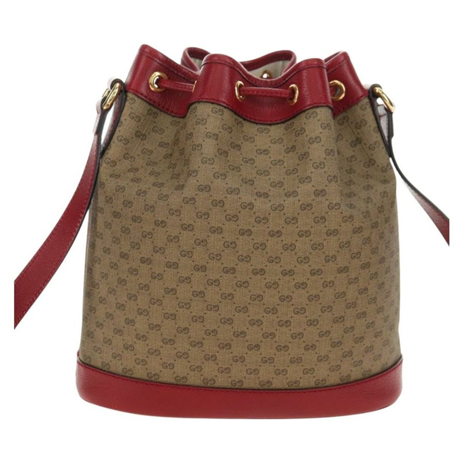 【日本直送】GUCCI Micro GG Supreme Doraemon x Fujiko-Pro 手提包 PVC 米色 655597 正品 183006M-1