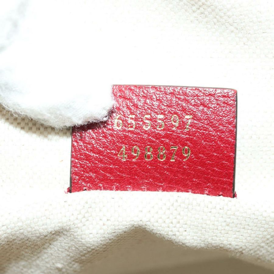 【日本直送】GUCCI Micro GG Supreme Doraemon x Fujiko-Pro 手提包 PVC 米色 655597 正品 183006M-10