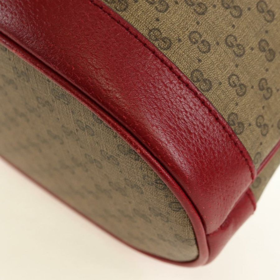 【日本直送】GUCCI Micro GG Supreme Doraemon x Fujiko-Pro 手提包 PVC 米色 655597 正品 183006M-17