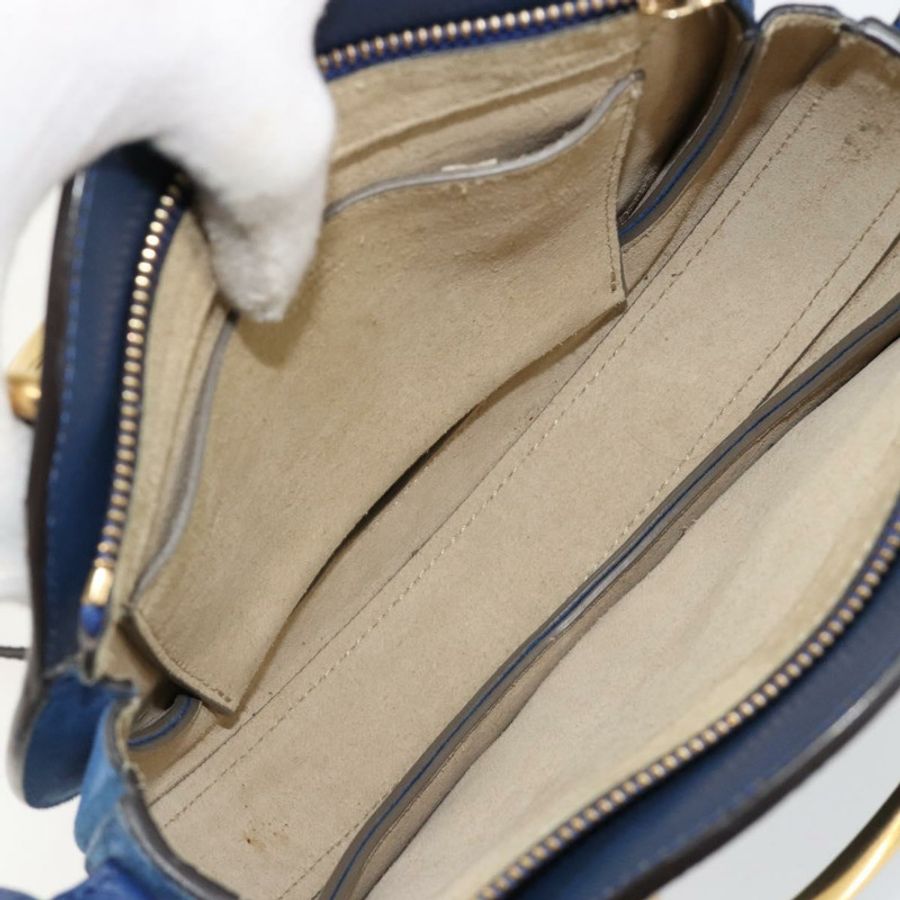 【日本直送】Chloe Pixy 手提包 皮革 兩用 黑色 金色 正品 183644V-10