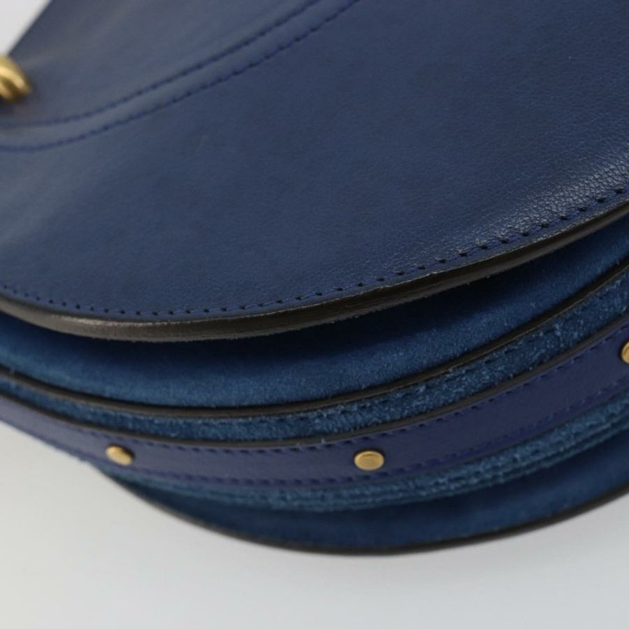 【日本直送】Chloe Pixy 手提包 皮革 兩用 黑色 金色 正品 183644V-17