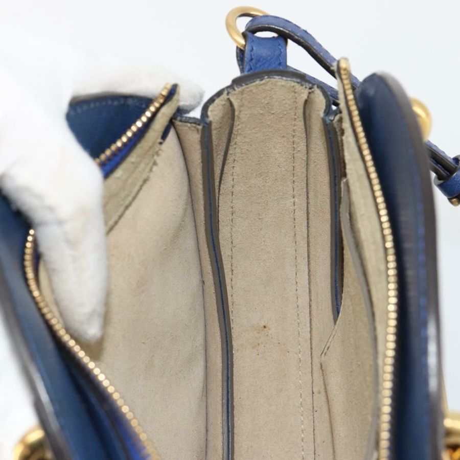 【日本直送】Chloe Pixy 手提包 皮革 兩用 黑色 金色 正品 183644V-21
