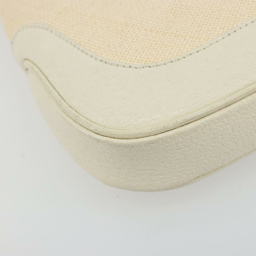 【日本直送】GUCCI Jackie 肩背包 帆布 象牙色 金色 001 3735 正品 183266SAV-15