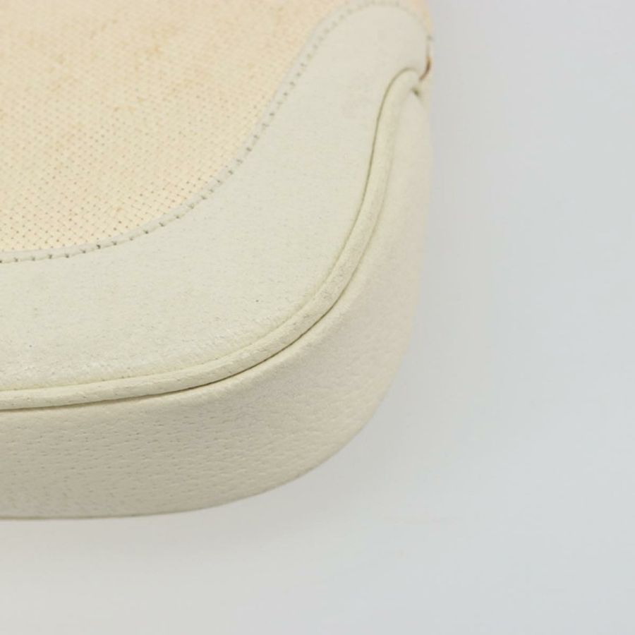 【日本直送】GUCCI Jackie 肩背包 帆布 象牙色 金色 001 3735 正品 183266SAV-16