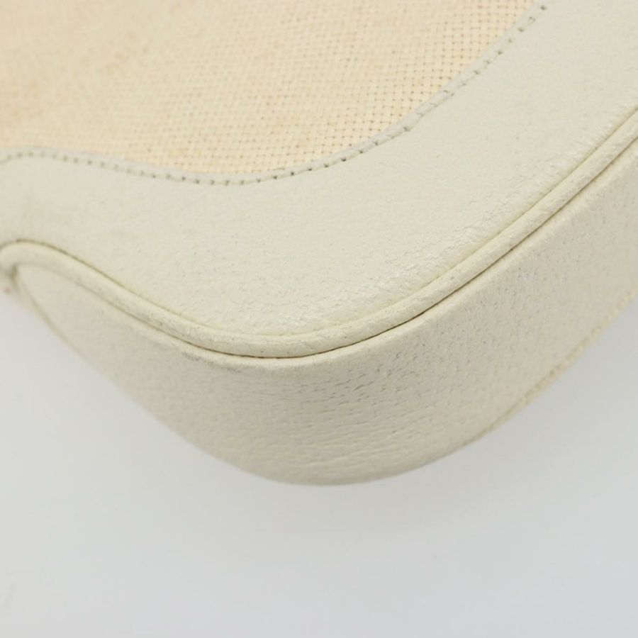 【日本直送】GUCCI Jackie 肩背包 帆布 象牙色 金色 001 3735 正品 183266SAV-17