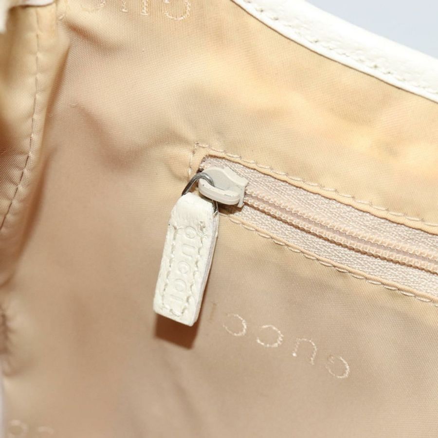 【日本直送】GUCCI Jackie 肩背包 帆布 象牙色 金色 001 3735 正品 183266SAV-22