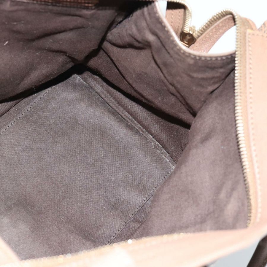 【日本直送】SAINT LAURENT Cavas chic 手提包 皮革 2way 棕色金色 297957 正品 183202A-19
