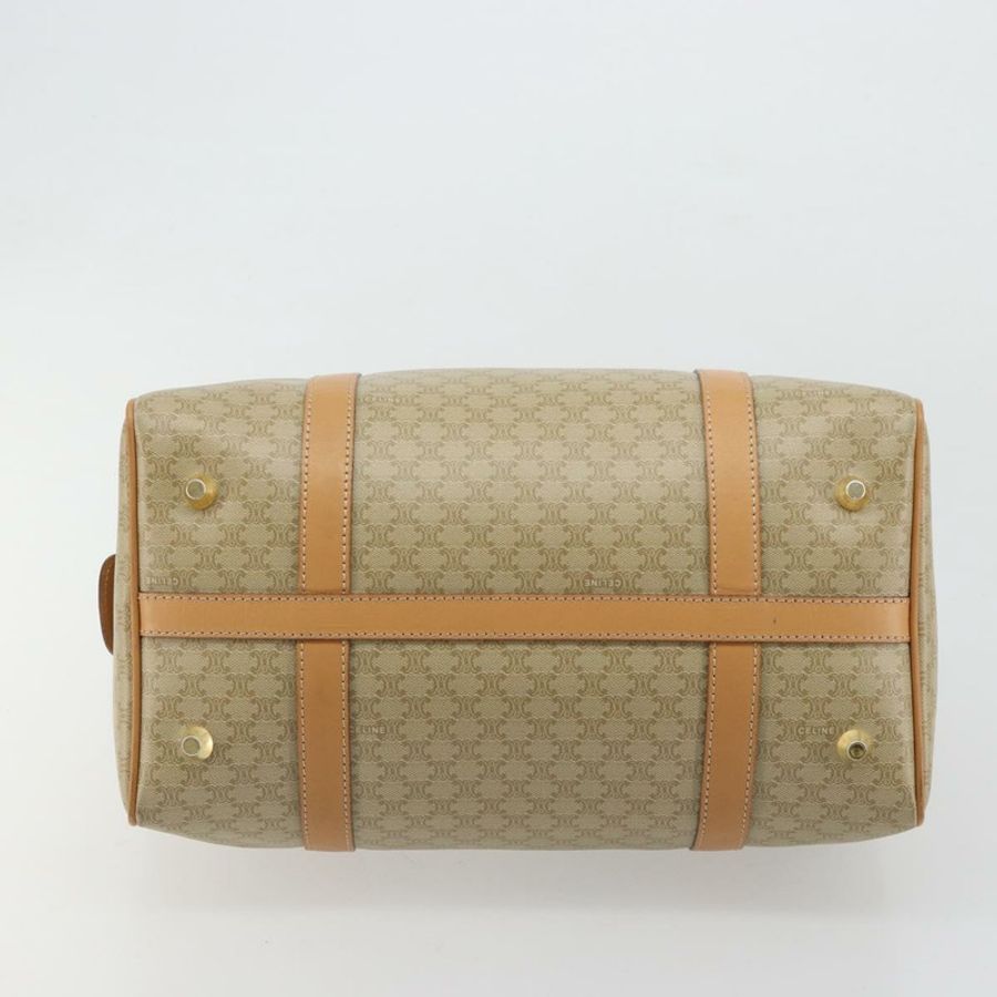 【日本直送】CELINE Macadam帆布手提包 PVC 米色 金色 正品 183269A-4