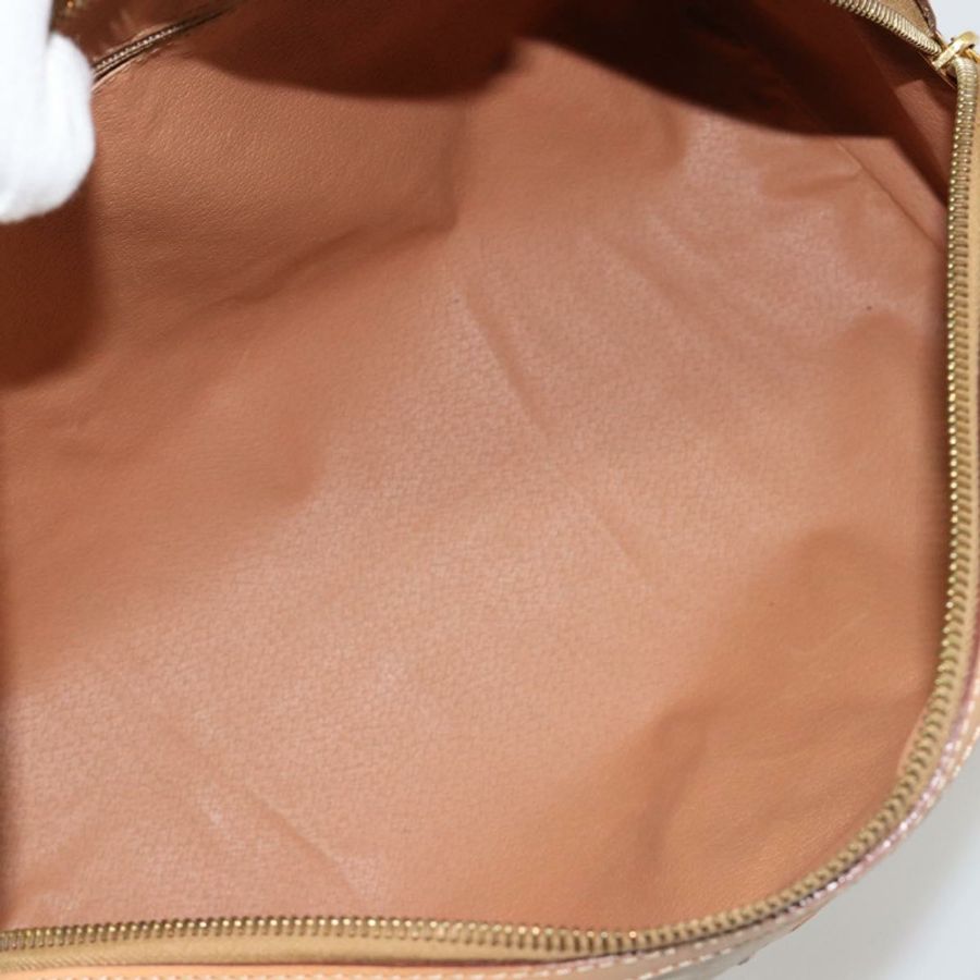 【日本直送】CELINE Macadam帆布手提包 PVC 米色 金色 正品 183269A-9