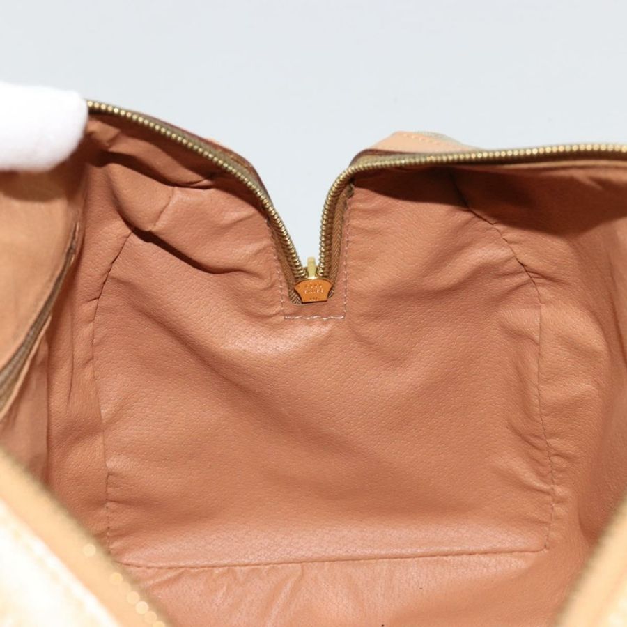 【日本直送】CELINE Macadam帆布手提包 PVC 米色 金色 正品 183269A-19