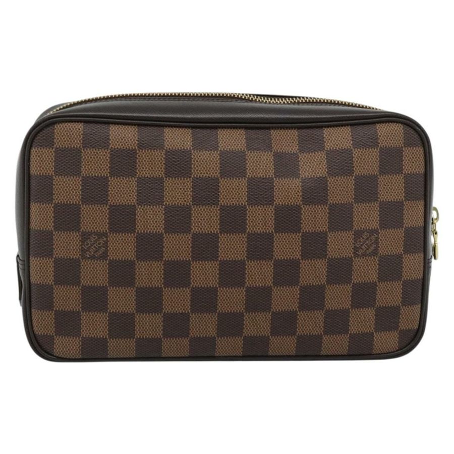 【日本直送】路易威登 Damier Ebene Trousse 香水 25 手拿包 N47624 LV 正品 184123-1