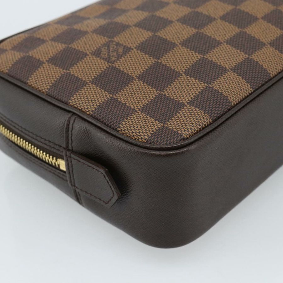 【日本直送】路易威登 Damier Ebene Trousse 香水 25 手拿包 N47624 LV 正品 184123-15