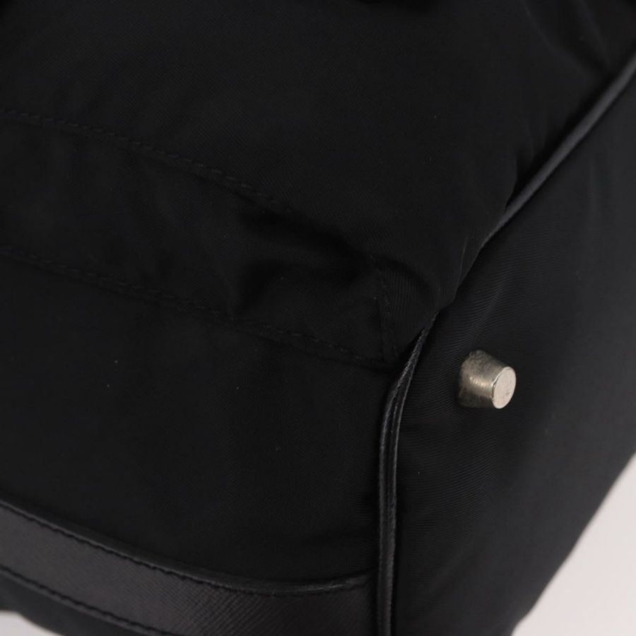 【日本直送】PRADA 單肩包 尼龍 黑色 銀色 正品 184177A-8