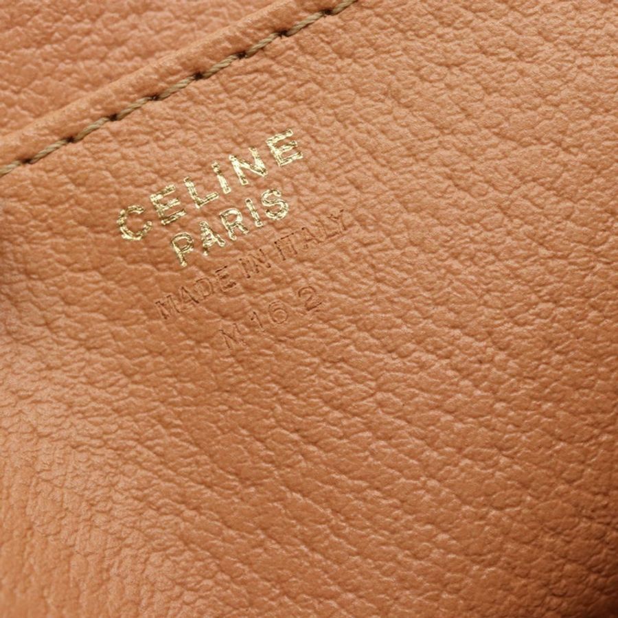 【日本直送】CELINE Macadam帆布手提包 PVC皮革 棕色 金色 正品 183052V-10