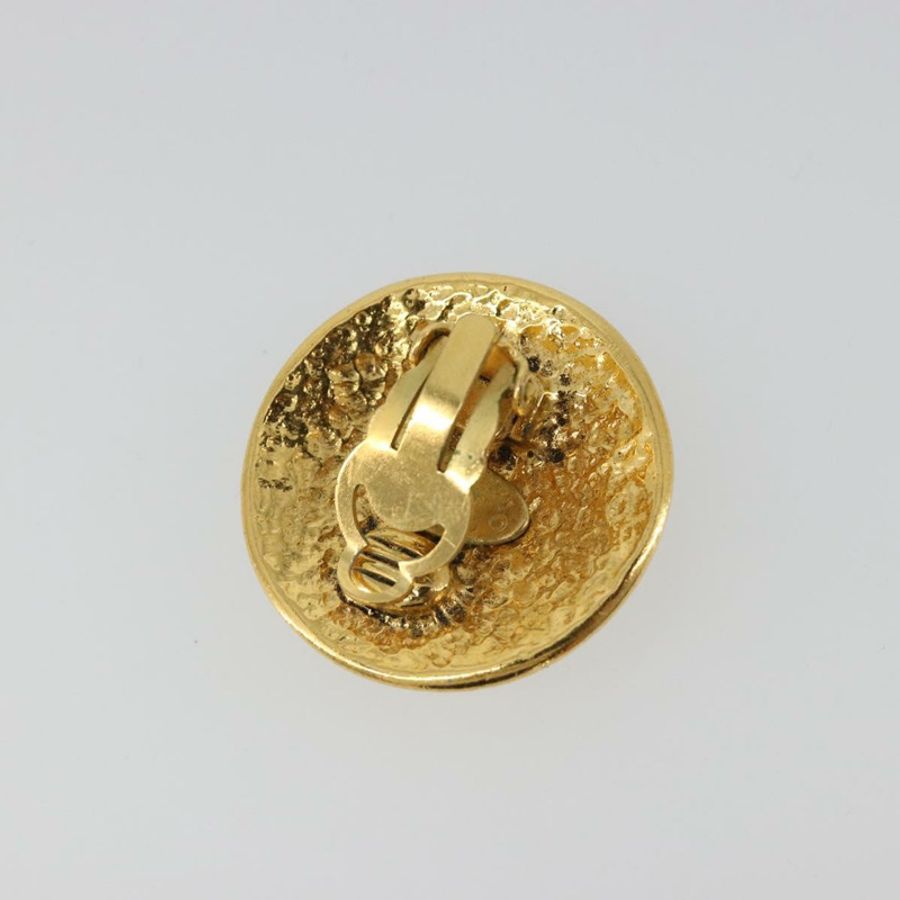 【日本直送】香奈兒 (CHANEL) 耳環,金屬金色,雙C標誌,正品編號 183503V-2