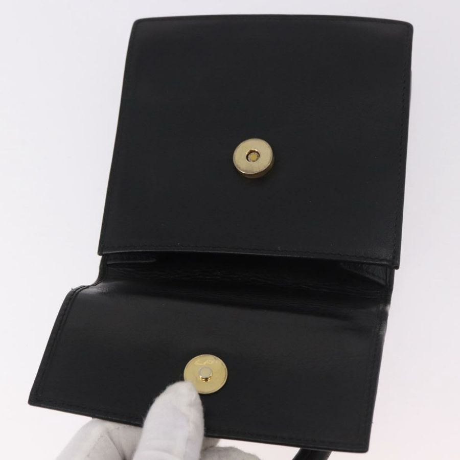 【日本直送】CELINE 手提包 皮革 黑色 金色 正品 183388A-9