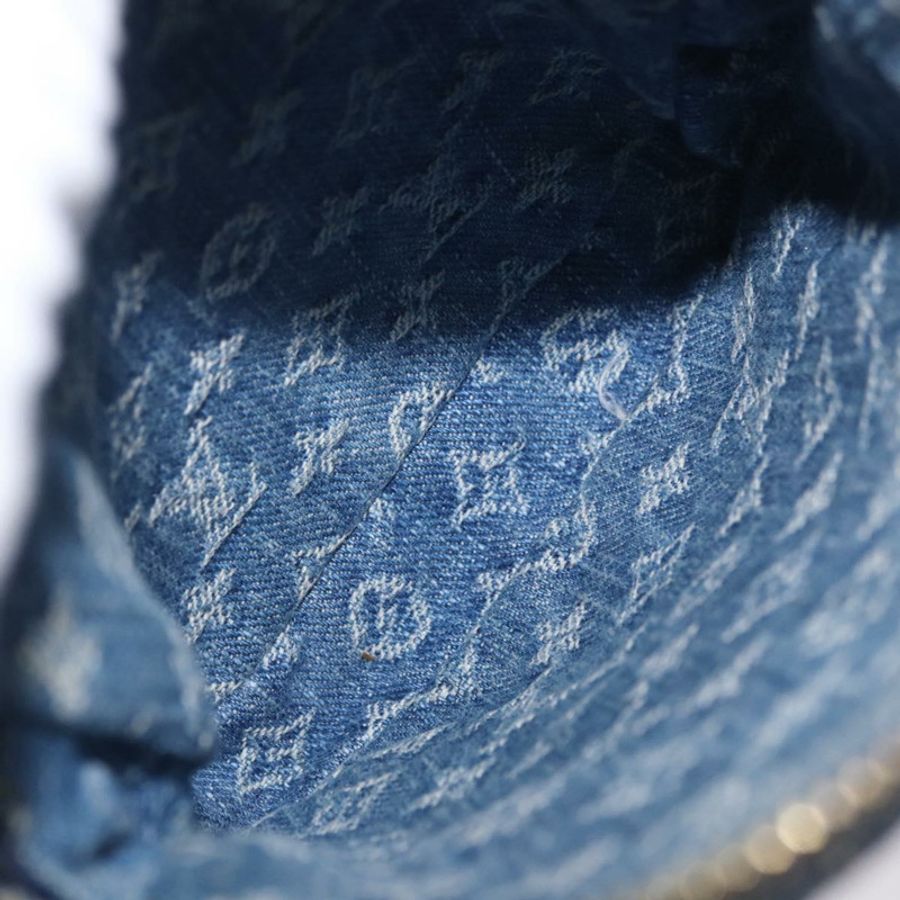 【日本直送】路易威登 Monogram Denim Pochette Fairfax 手袋 藍色 M82948 LV 正品 184169SAV-11