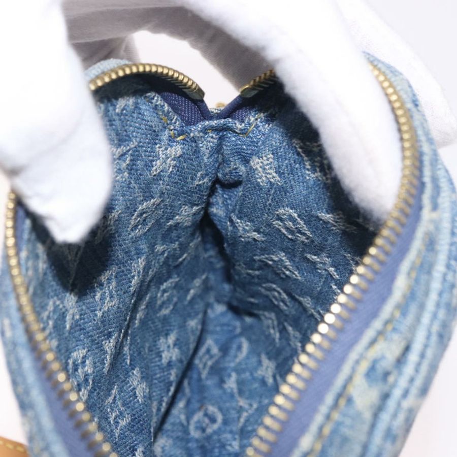【日本直送】路易威登 Monogram Denim Pochette Fairfax 手袋 藍色 M82948 LV 正品 184169SAV-19