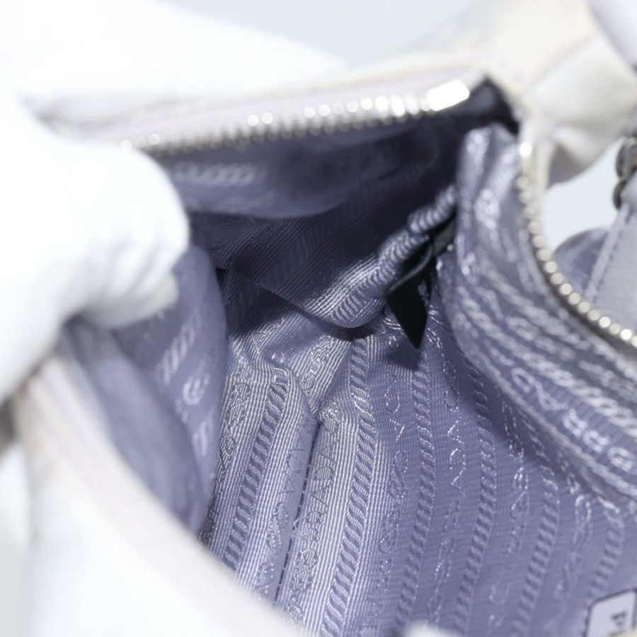 【日本直送】PRADA 尼龍紫色銀色單肩包 正品 184170V-24