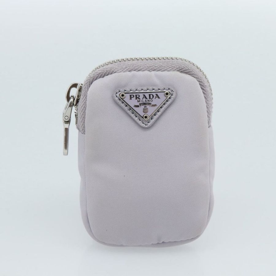 【日本直送】PRADA 尼龍紫色銀色單肩包 正品 184170V-25