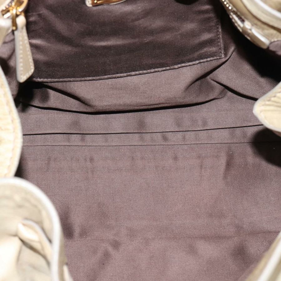 【日本直送】Miu Miu 手提包 皮革 綠色 金色 正品 183837SAM-10
