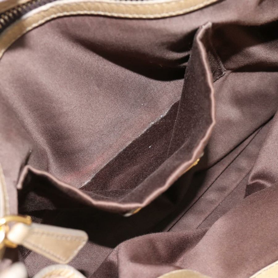 【日本直送】Miu Miu 手提包 皮革 綠色 金色 正品 183837SAM-20